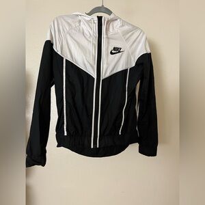 NIKE Women's Black and White Jacket